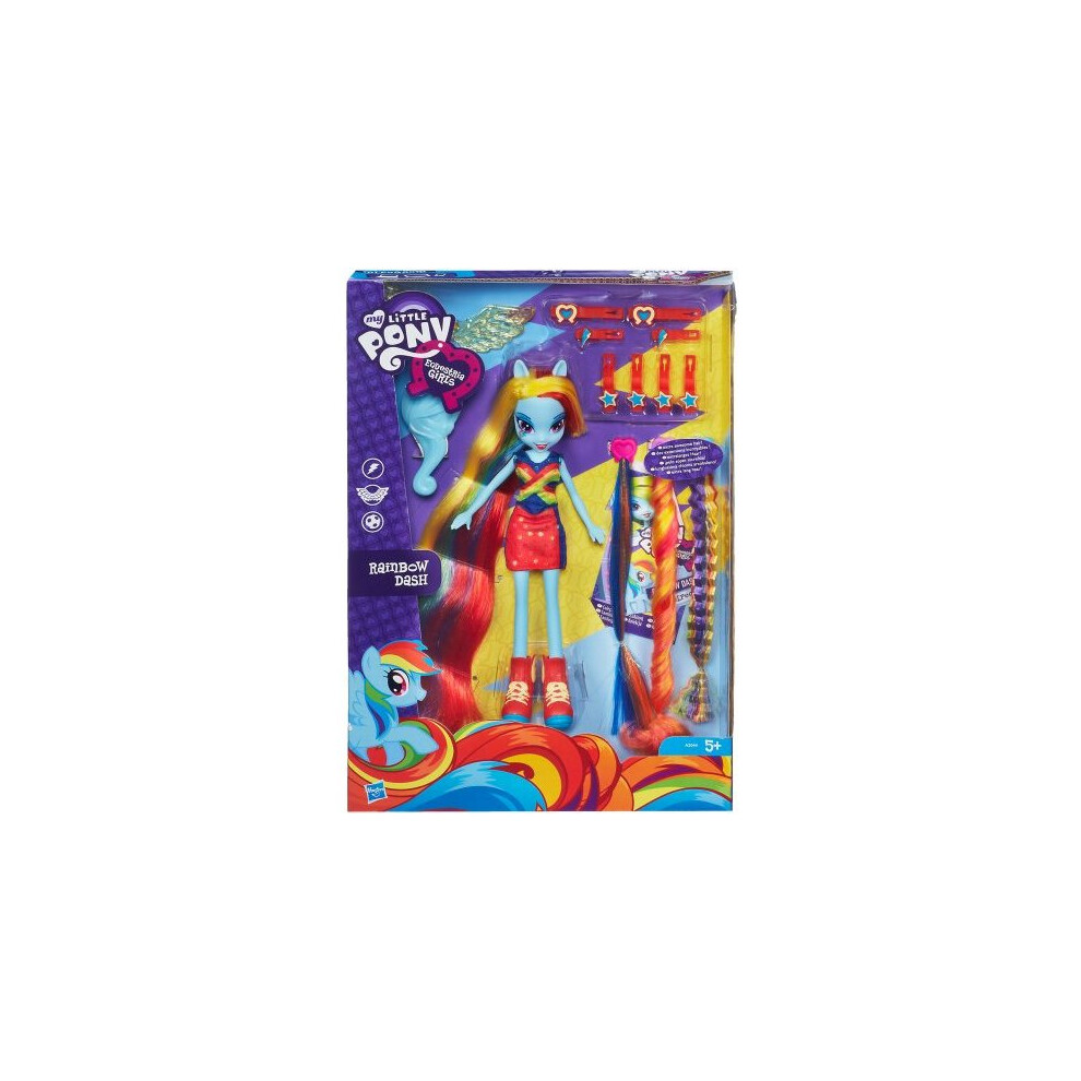 Hasbro My Little Pony Equestria Girls - Radical Hair Rainbow Dash Doll