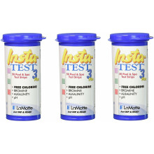 3x LaMotte Insta-TEST 3 Plus | Swimming Pool & Hot Tub Test Strips