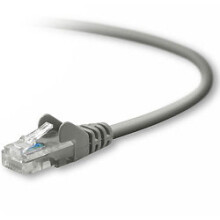 Belkin CAT5e Patch Cable Snagless Molded 2m Grey networking cable