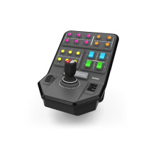 Controlador - Conectado - Saitek By Logitech G - Painel Lateral de Veículo para Simulador de Fazenda - Compatível com PC - Preto