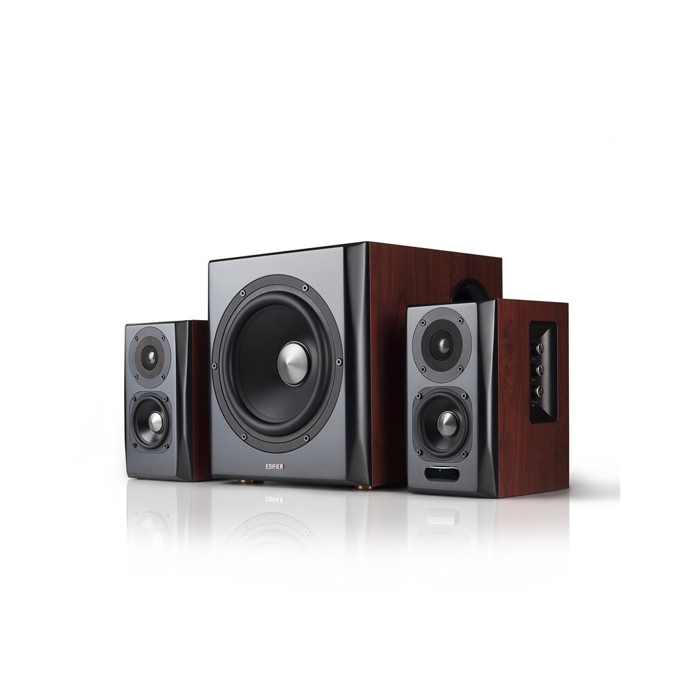 Edifier S350DB 2.1channels 150W Black, Wood speaker set