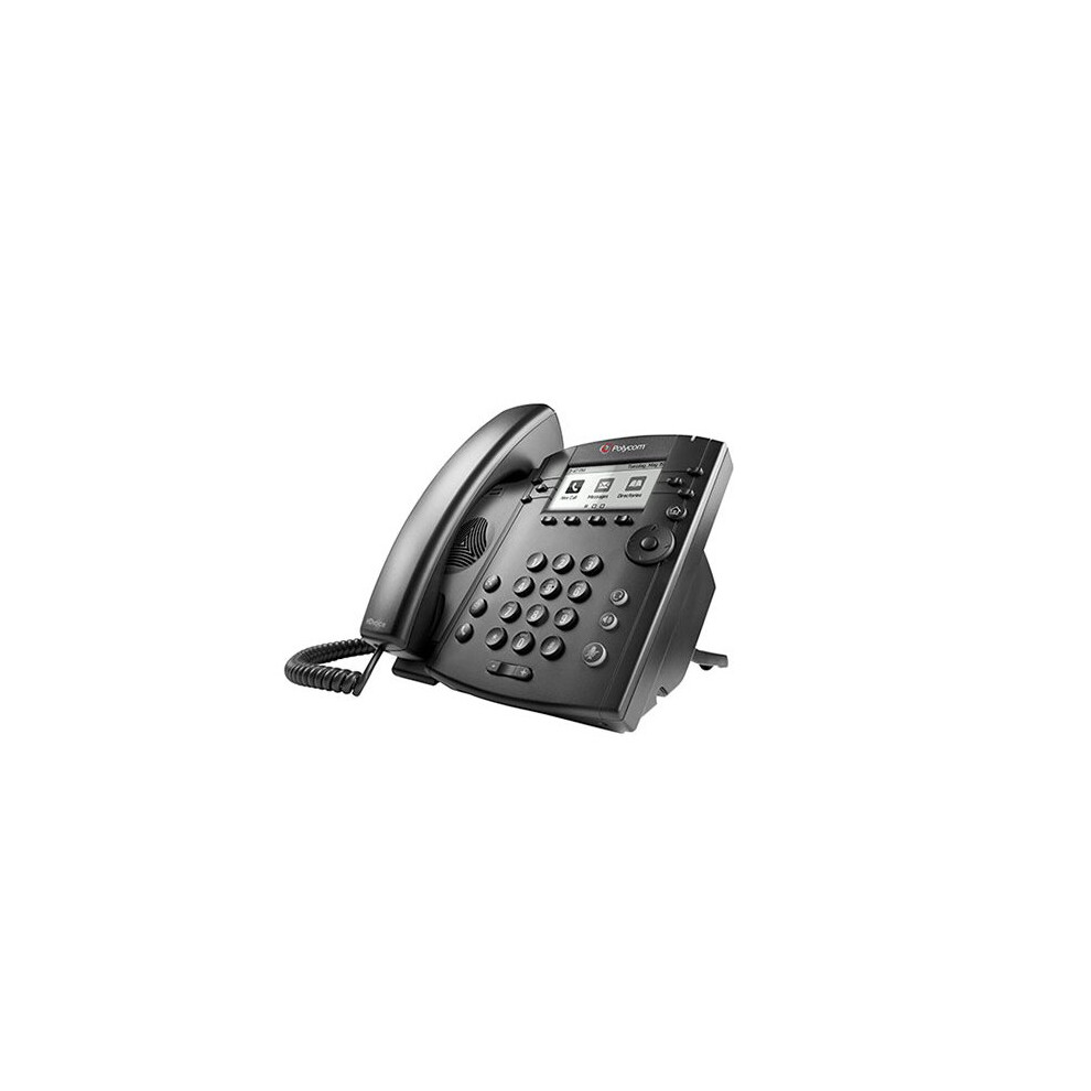 Polycom Vvx 301 Wired Handset 6Lines Lcd Ip Phone Black 610807846789