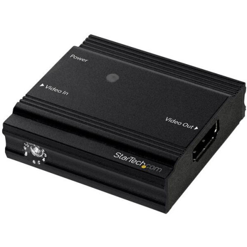 StarTech.com Amplificador de sinal HDMI - STARTECH - 4K 60 Hz - Extensor até 35 m - Multidispositivo - Preto