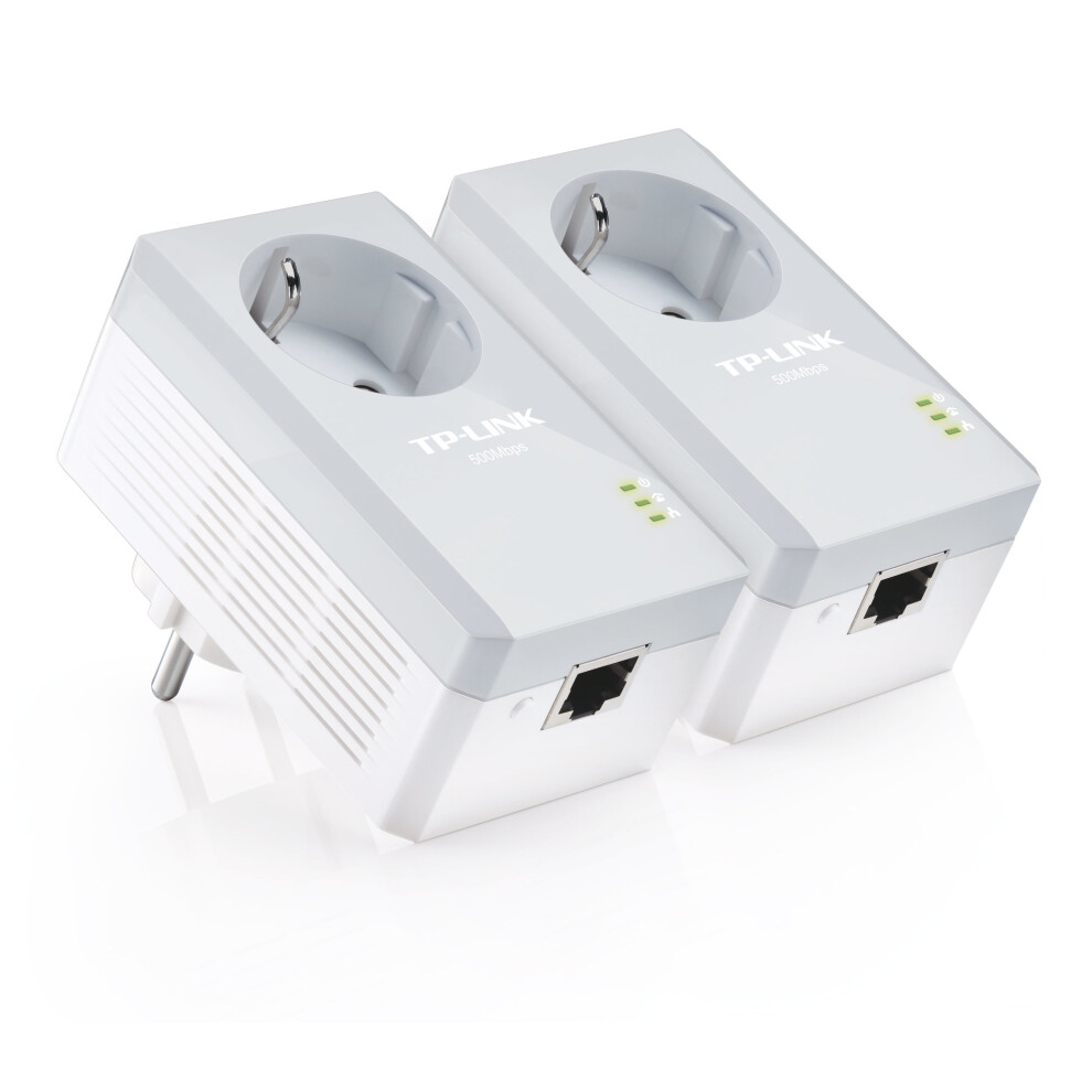 TP-LINK TL-PA4010PKIT 600Mbit/s Ethernet LAN White 2pc(s)...