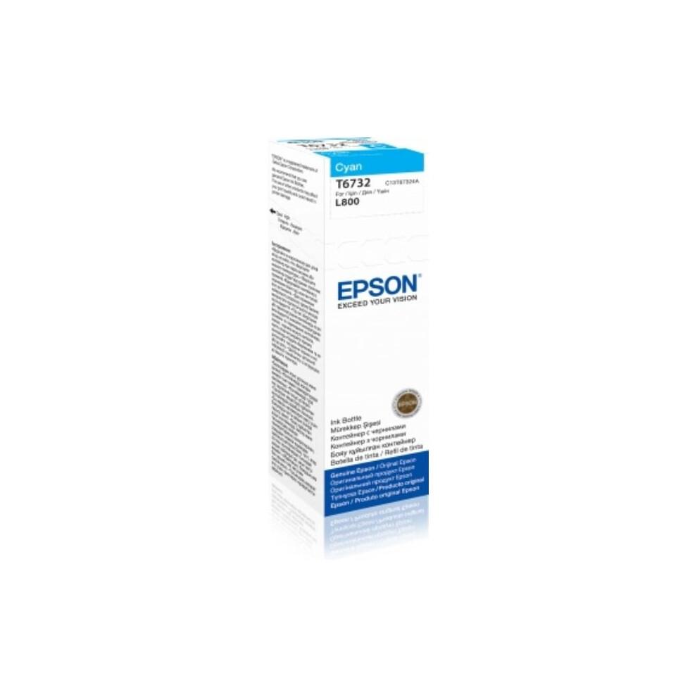 Epson C13T67324A (T6732) Ink cartridge cyan, 70ml