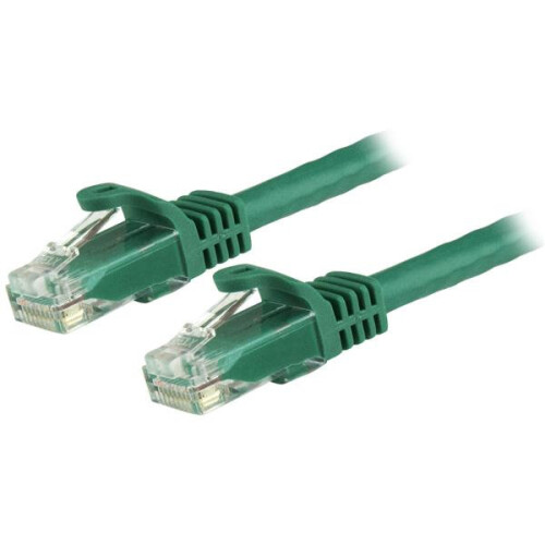 StarTech.com StarTech.com 15m Green Gigabit Snagless RJ45 UTP Cat6 Patch Cable...