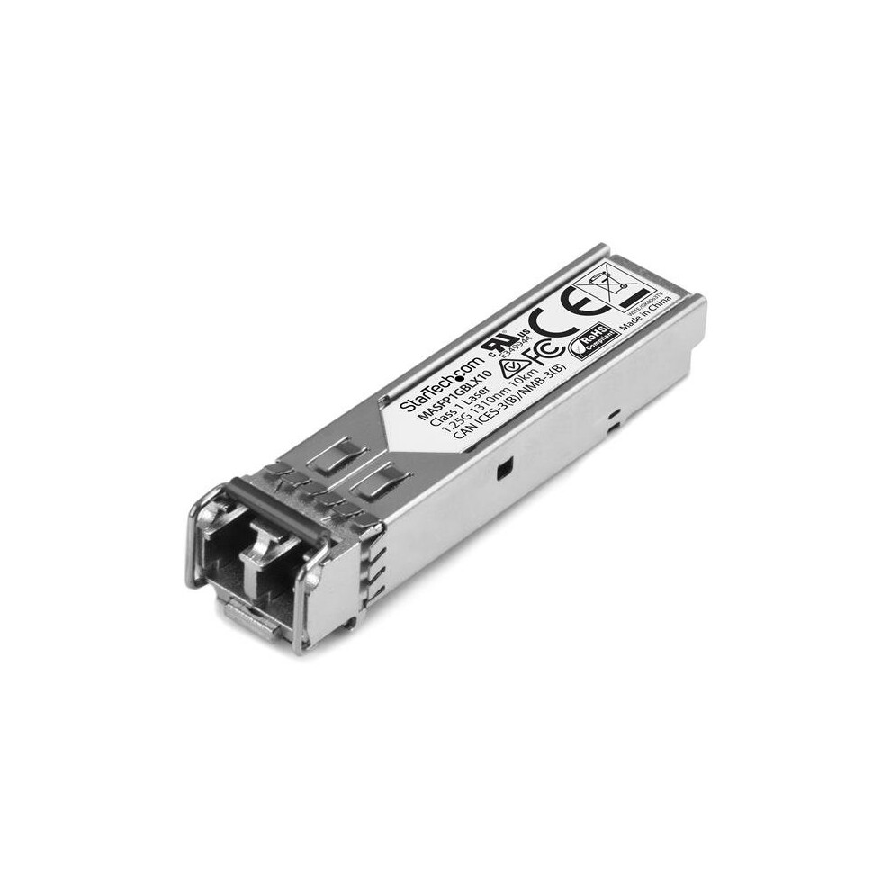 StarTech.com Gigabit Fiber 1000Base-LX SFP Transceiver Module -...