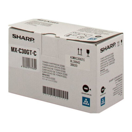 Sharp Cyan tonercartridge voor