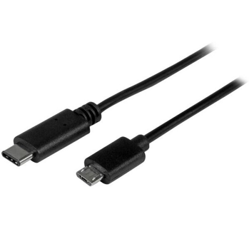 StarTech.com Cable USB-C a Micro USB de 2 m - STARTECH - Carga y sincronización - Compatible con Thunderbolt 3