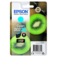 Epson Claria Premium 202XL mustesuihkukasetti - syaani - mustesuihkutulostus - suuri riittoisuus - 650 sivua