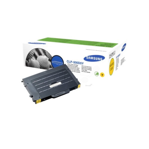 Samsung Samsung Cartouche de Toner Jaune CLP-500D5Y