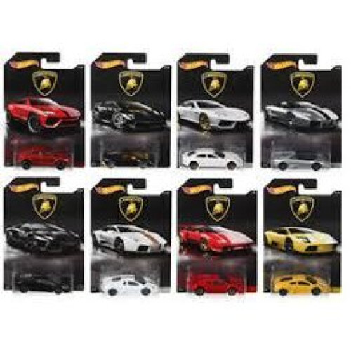 Hot Wheels Hot Wheels 2017 Série Lamborghini Reventon Roadster 6/8, Argent 1