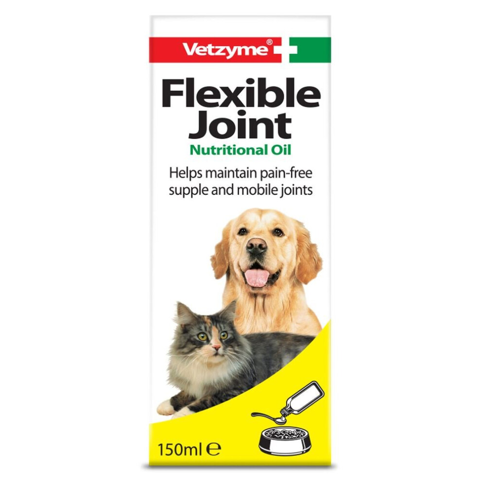 (Case (3 Pack)) Vetzyme Flexible Joint Feeding Oil for Cats & Dogs