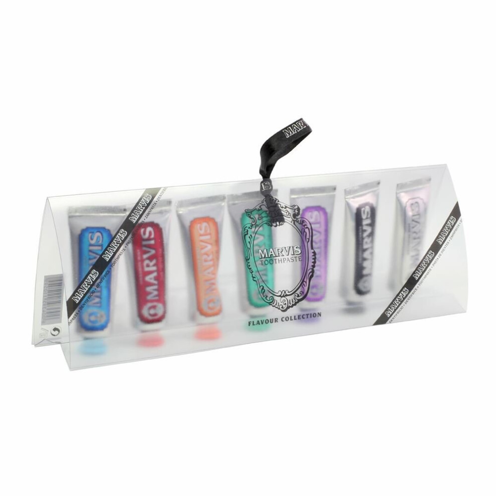 Marvis Travel 7 piece Toothpaste Collection