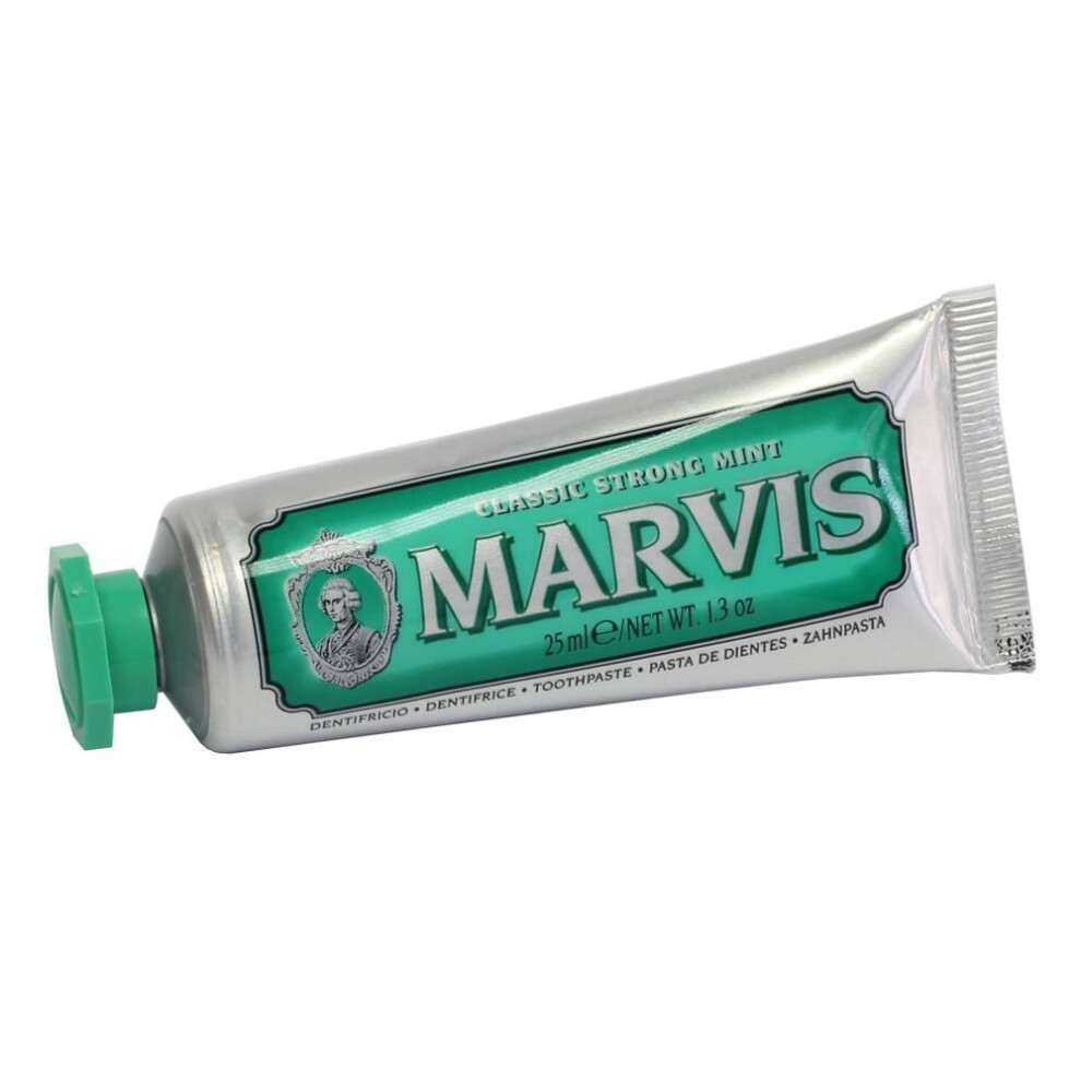 Marvis Classic Strong Mint Toothpaste 25Ml White