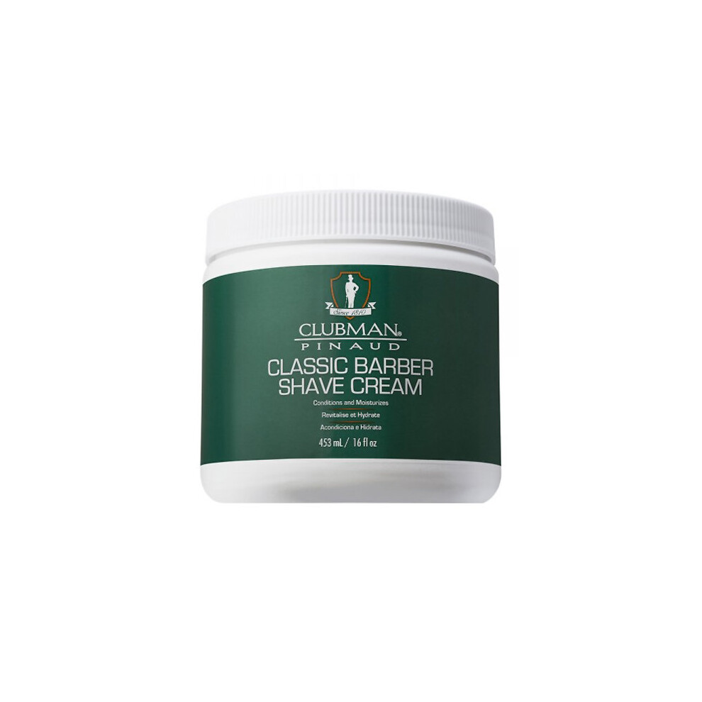 Clubman Pinaud Classic Barber Shave Cream 453ml