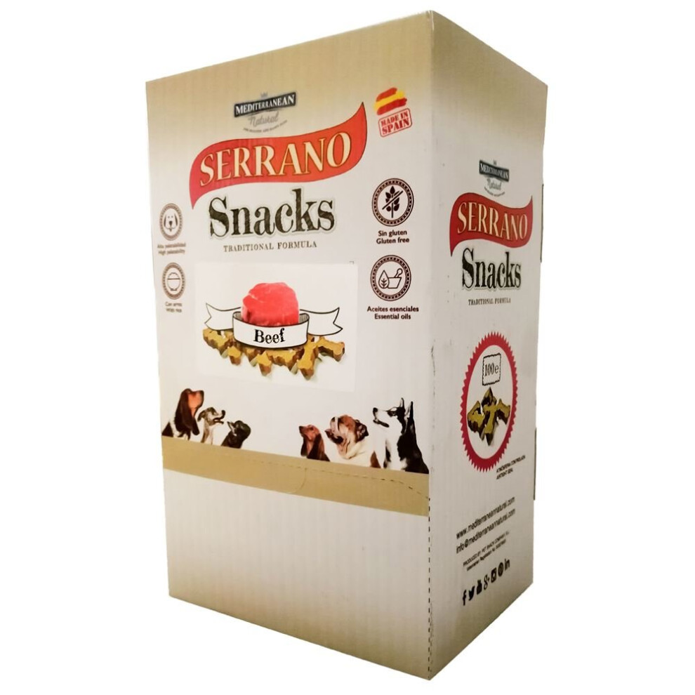 Serrano Snacks Beef Flavour 100g (Case of 25)