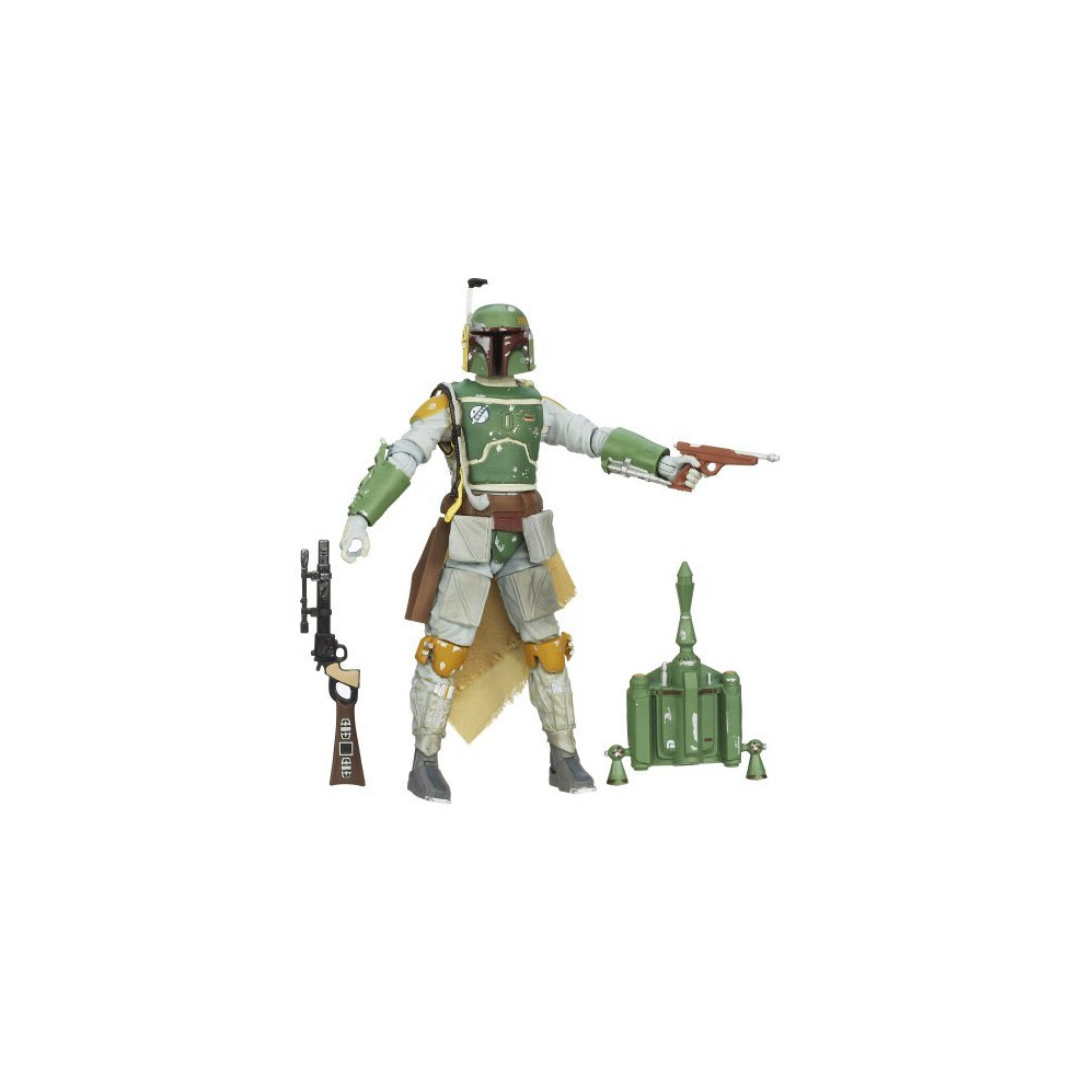 Hasbro Star Wars Series 6 Inch Boba Fett Action Figure Black