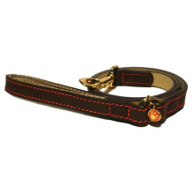 Rosewood Luxury Leather Dog Leads 40-inch, Brown