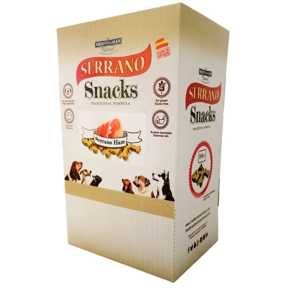 Serrano Snacks Ham Flavour 100g (Case of 25)