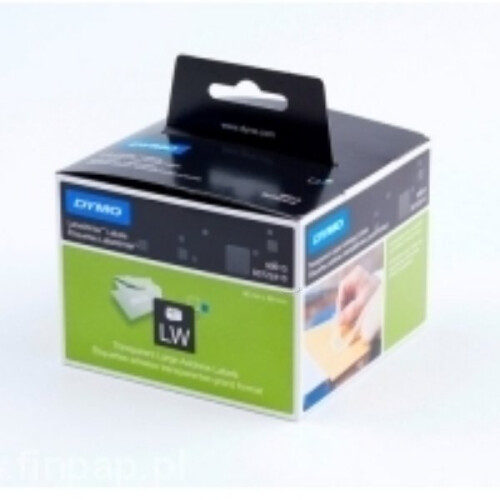 DYMO Etichette indirizzo DYMO LabelWriter - Plastica Trasparente 36mm x 89mm