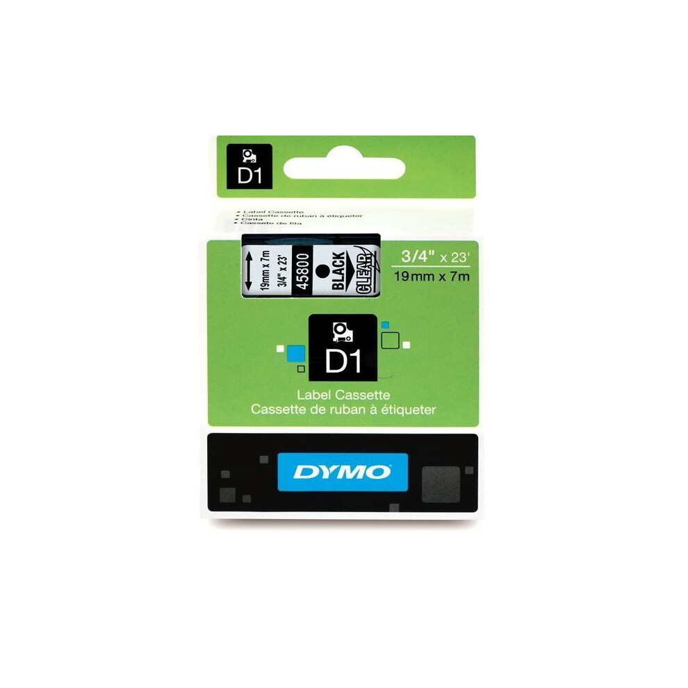 DYMO 45800 (S0720820) DirectLabel-etikettes, 19mm x 7m