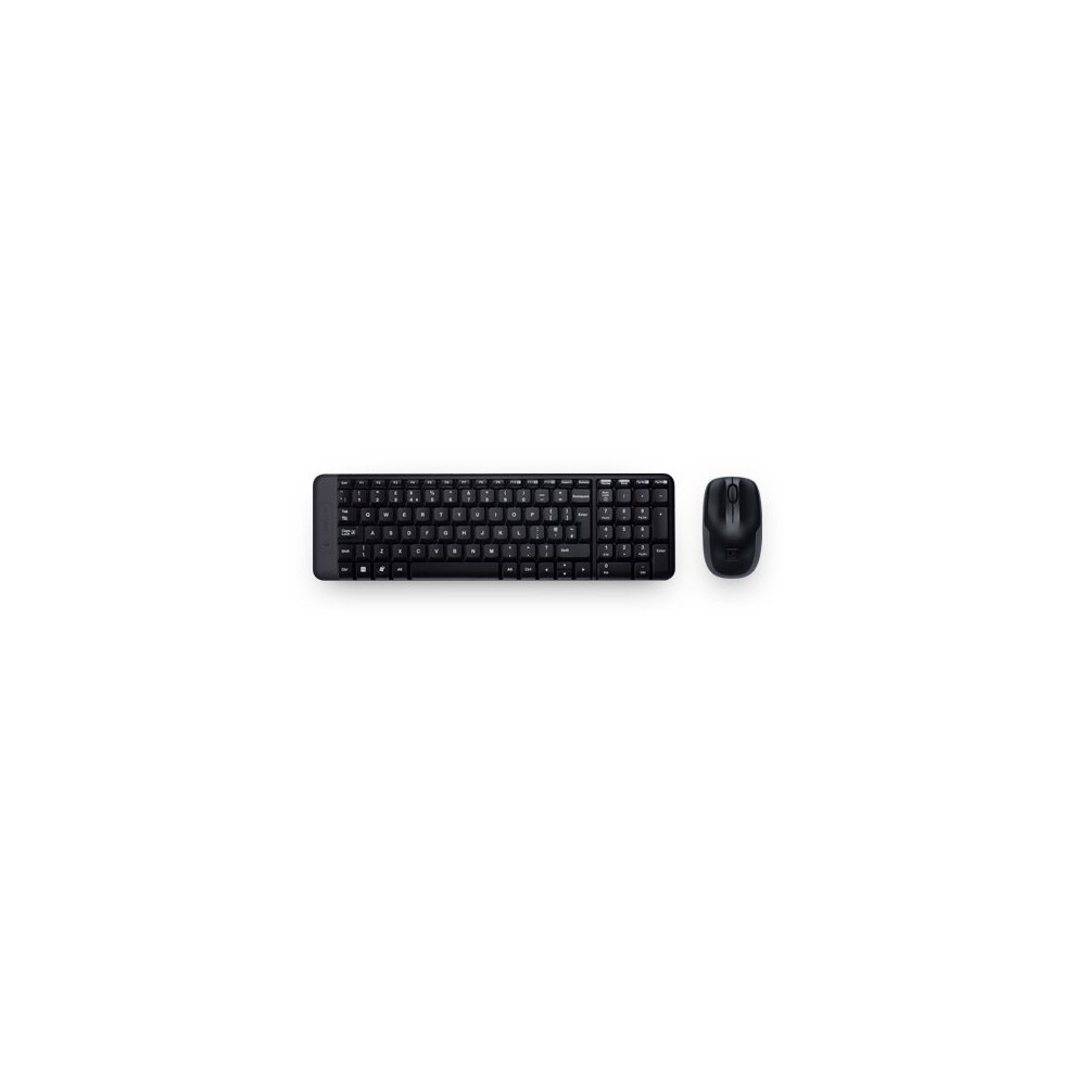 Logitech Mk220, Por Rf Wireless Portuguese Black