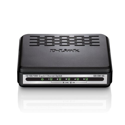 D-Link GO-SW-5G Black