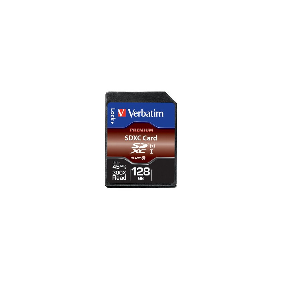 Verbatim Premium 128GB SDXC Class 10 memory card