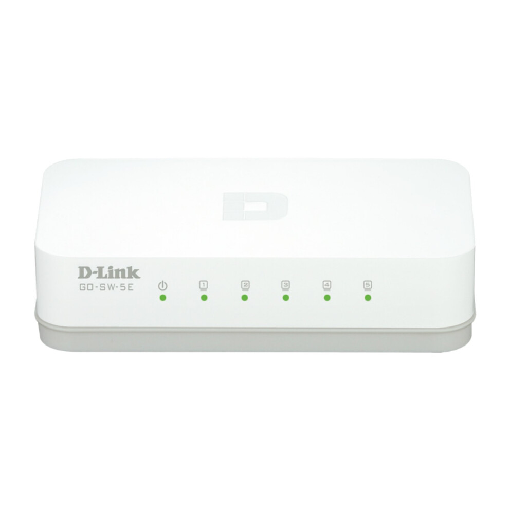 D-Link GO-SW-5E/E Unmanaged network switch Fast Ethernet (10/100)...