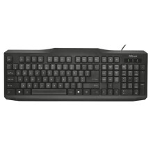 Trust ClassicLine UK USB QWERTY UK English Black