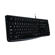 Logitech K120 USB Russian Black
