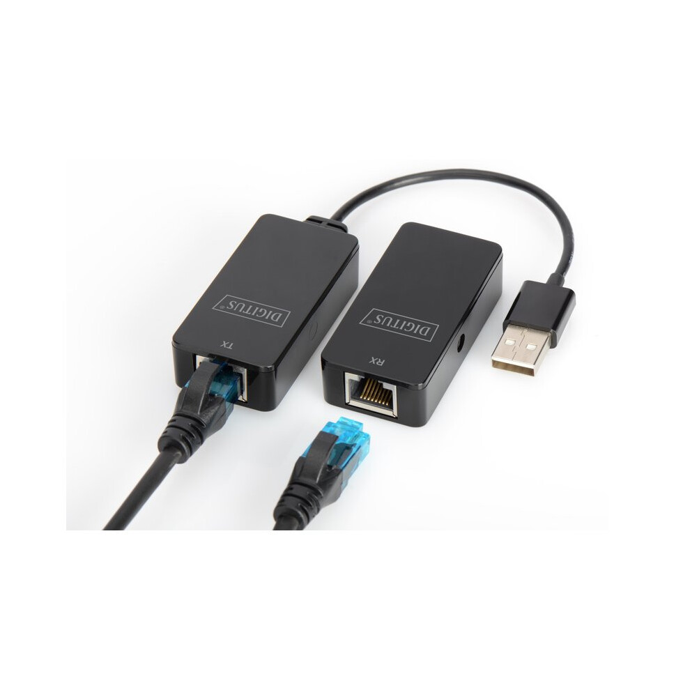 Digitus Da-70141 Network Transmitter & Receiver Black 4016032365082