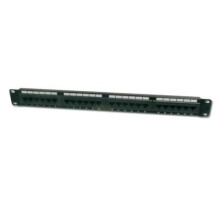 Painel de patch de 24 portas Digitus Professional DN-91624U preto