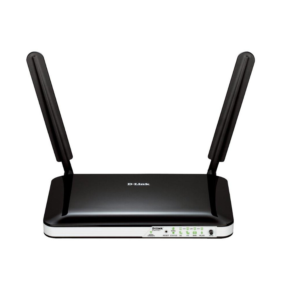 D-Link DWR-921 Fast Ethernet 3G 4G Black,White wireless router