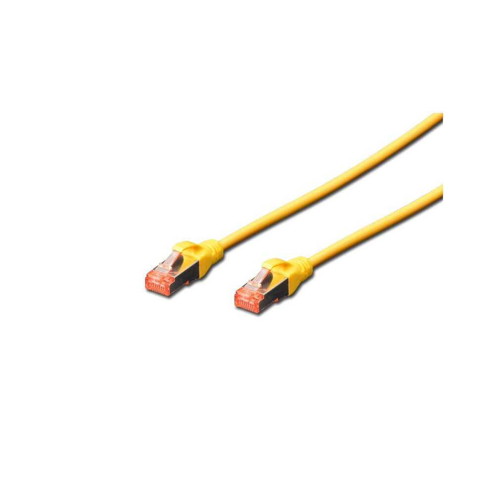 Digitus Professional 1M Cat6 S/Ftp (S-Stp) Networking Cable Yellow 4016032441656