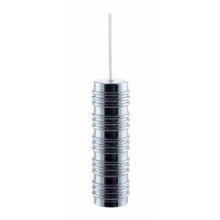 Chrome Turned Style Bathroom Pull Cord Handle-Replacement for Lights