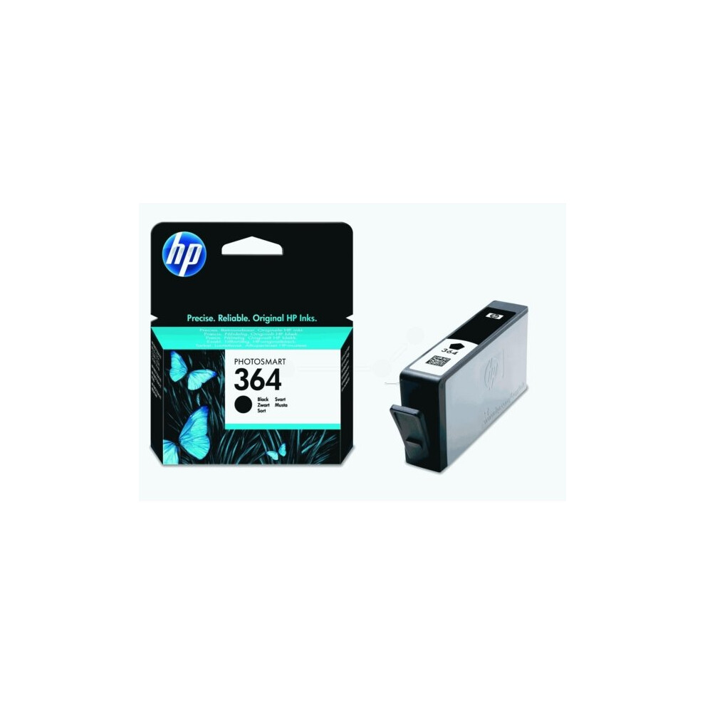 HP CB316EE#301 (364) Ink cartridge black, 250 pages, 6ml