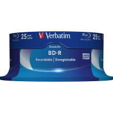 Disques BD-R VERBATIM - 25 Go 6x - spindle
