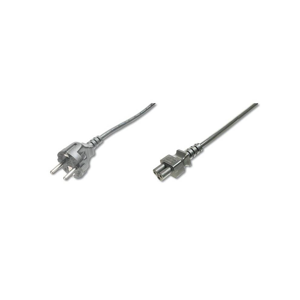 Digitus Ak-440115-008-S 0.75M C5 Coupler C5 Coupler Power Cable Black 4016032322948