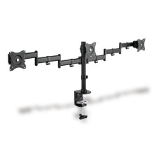 Montageset - DIGITUS - DA-90362 - Bevestiging met klem - 2 articulerende armen - 3 monitoren