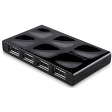 Belkin F5U701-BLK 480Mbit/s Black interface hub