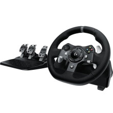 Logitech G920 Steering wheel + Pedals Xbox One Black