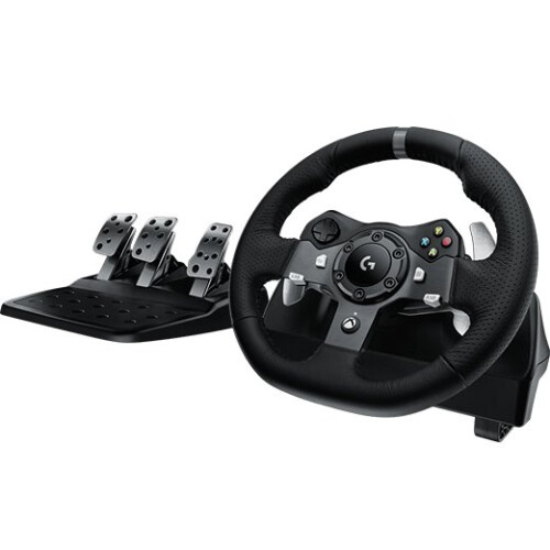 Logitech Logitech G920 Steering wheel + Pedals Xbox One Black