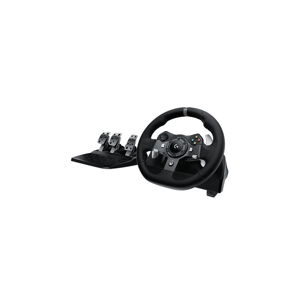 Logitech G920 Steering wheel + Pedals Xbox One Black