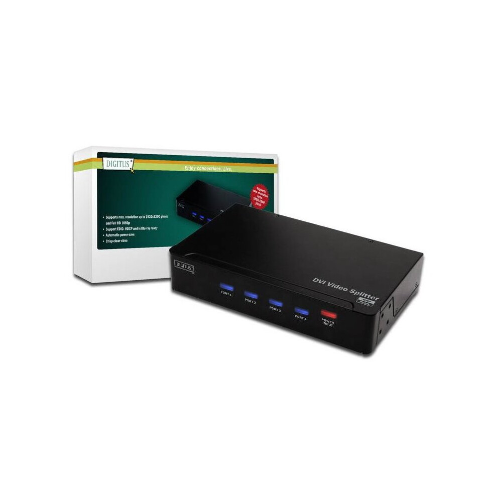 Digitus Ds-42211 Dvi Video Splitter 4016032258384