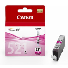 CANON 1 mustepatruunan pakkaus - CLI-521M - Magenta - vakiokapasiteettinen läpipainopakkaus hälytyksellä