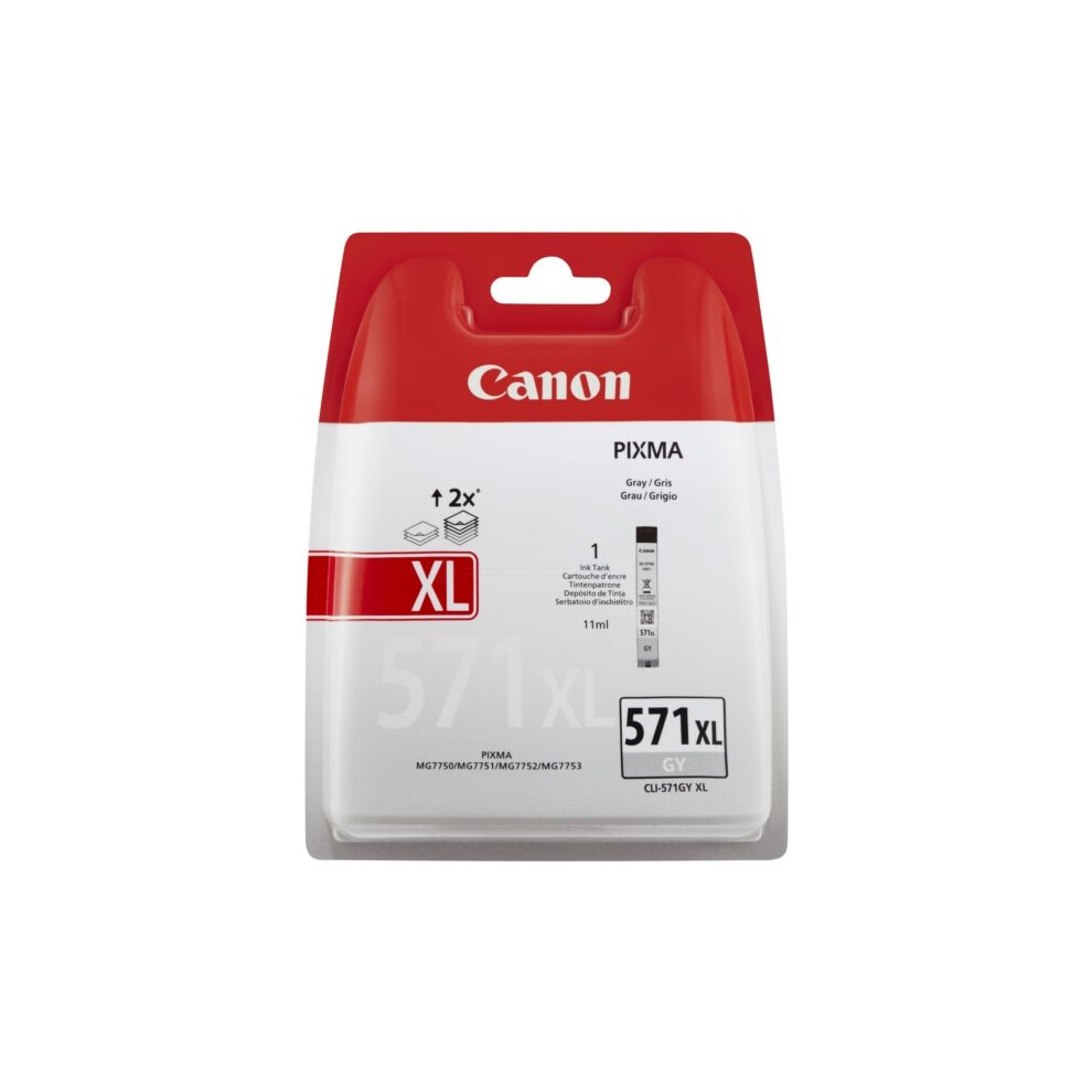 Canon 0335C004 (571 GYXL) Ink cartridge gray, 3.35K pages, 11ml