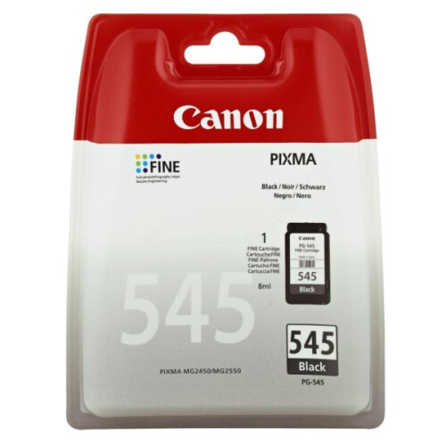 Canon Canon 8287B004 (PG-545) Printhead black, 180 pages, 8ml