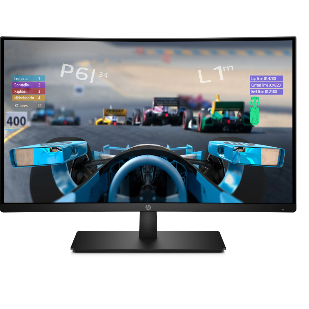 HP 27x 27" Full HD LED Black computer monitor